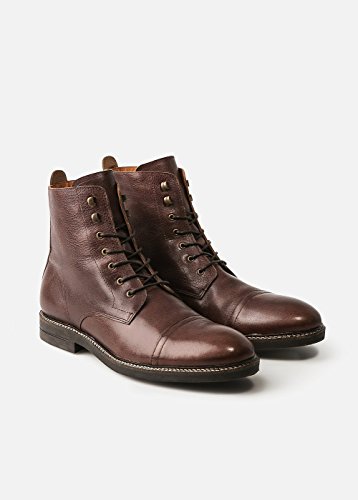 mango basic leather boot