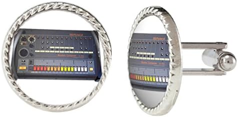 A Roland 808 Groove Synthesizer Cuff Links