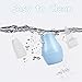 LANEYLI Baby Nasal Aspirator Nose Cleaner Ear Syringe Bulb Syringe Nasal Snot Sucker Remover for Newborn Baby Toddlers BPA Free Cleanable and Reusable Pack of 2