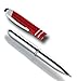Stylus Pen with Light for Touchscreen Devices, Tablets, iPads, iPhones, Multi-Function Capacitive Pen with LED Flashlight, Ballpoint Ink Pen, 3-in-1 Metal Pen, Multi,6PK