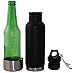 Bottle Armour Stainless Steel Bottle Insulator with Opener SIX PACK!!!(6) (Matte Black)