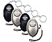 Personal Alarms for woman siren 140 DB with LED light (4 PACK),nuu you small Emergency Safety Sound Alarm Keychain for personal alarm Women/Kids/Girls/Elderly Self Defense Device Policeman Recommend