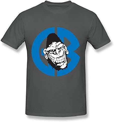 LUYI Men's Gorilla Biscuits Band Logo T-shirt L DeepHeather