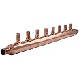 SharkBite 8 Port Open Crimp Copper Multi-Port Tee, Plumbing Fittings, PEX Pipe, PE-RT, 22790