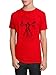 Deadpool Vitruvian T-shirt (Extra Large, Red)