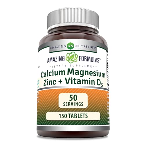 Calcium Magnesium Zinc + Vitamin D3