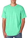 Chouinard Men's Garment-Dye Bottom Hem T-Shirt, Island Reef DirDye, Large