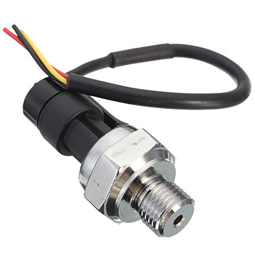 SONSAN Pressure Transducer Sensor, 5V 0-1.2 MPa Pressure Transducer Sensor Oil Fuel Diesel Gas Water Air Sensor