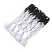 Silike Jumbo Braid Afro Jumbo Braiding Hair Extension 5Pcs/Lot 100g/pc 24