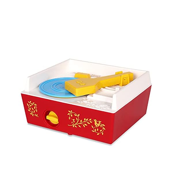 Fisher-Price-Classics-1697-Music-Box-Record-Player-Baby-Musical-Toy-Baby-Interactive-Toy-with-10-Songs-Classic-Toy-with-Retro-Style-Packaging-Pretend-Play-Toys-for-Boys-and-Girls-Aged-18-Months Basic Fun Fisher-Price Classics 1697 Music Box Record Player, Baby Musical Toy, Baby Interactive Toy, Classic Toy with…