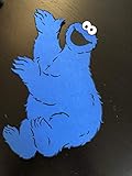 Cookie monster 8 inch Die cut