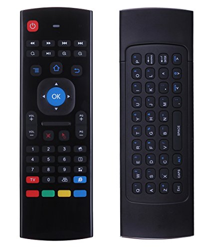 iPazzPort 2.4G Multifunction Wireless Air Mouse Keyboard with IR Remote Air Control for Google Android Smart TV/Box ,HTPC,MAC ,OS, Windows KP-810-27R