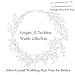 Artio Bride Wedding Hair Vine Accessory Pearl Hair Piece Girls Bridal Headpiece for Women and Baby Girls (Silver)