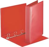 Esselte A4 4.4 cm Spine PP Essentials Presentation Binder Red 25 mm view 2