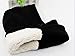 SPRY Kid's Winter Windproof Hat Warm Face Cover Adjustable Balaclava Ski Hat ,Thermal Fleece Inside (Black)