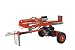 YARDMAX YU2566 25 Ton Full Beam Gas Log Splitter, 4-Way Wedge, Briggs & Stratton, CR950, 6.5HP, 208cc