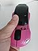 Car Shaped Mouse Wireless Mouse Computer Mice with USB Receiver Pink