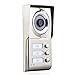 MOUNTAINONE 3 Apartment/Family Video Door Phone Intercom System 1 Doorbell Camera with 3 button 3 Monitor Waterproof