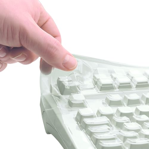 CHERRY WetEx, Flexibe Tastatur-Schutzfolie für CHERRY KC 1000 SC/SC-Z, Secure Board 1.0, ISO-Layout, Schutz vor Flüssigkeiten, Staub und Fremdkörpern
