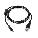 MaxLLTo USB Battery Charger +Data SYNC Cable Cord for Sony Camera Cybershot DSC W830 B/S