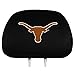 NCAA Texas Longhorns Head Rest Covers, 2-Pack