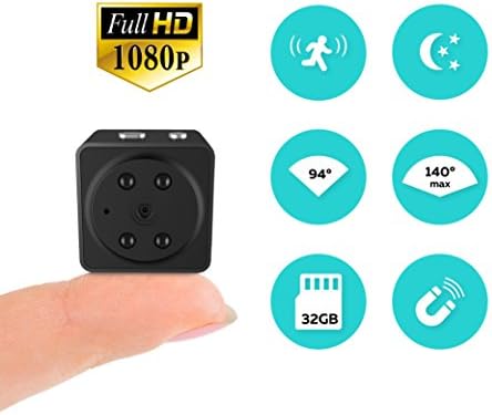 I Spy Camera - Hidden Camera - Compact Mini Spy Camera – Nanny Cam - Night Vision Camera with Motion Detector