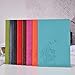 A5 Size PU Leather Colorful Writing Journal Diary Notebook Daily Notepad Cute Travel Journal to Write in with Lined Paper (Set of 8, Random Color)