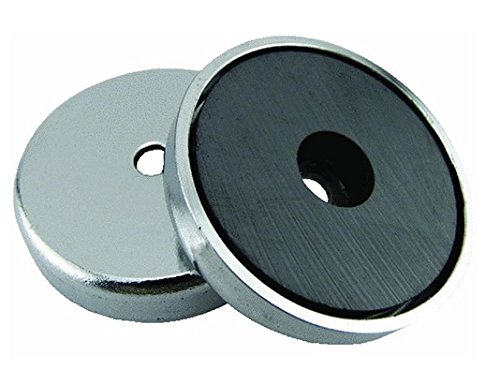 Round Magnet - Round Magnet - 31mm x 4.6mm - 5kg - Chrome