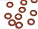 Backyard Dudes® Garden Hose Heavy Duty Silicone Rubber Washers-10-pack Made in USA Used by Aero Space Aircraft Outdoor Garden Hose Temp -45 and OK Washing Machine hot Water line