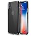 Trianium Case Compatible for Apple iPhone X Case 2017 ONLY (5.8" Display Phone) Clarium Series with Reinforced TPU Hybrid Cushion and Rigid Back Panel Covers [Enhanced Hand Grip] - Clear primary