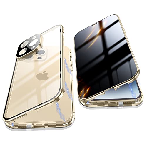 Jonwelsy Anti Peeping Case for iPhone 14 Pro (6.1"), 360... en promo sur Amazon