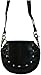 Texcyngoods Womens Lambskin Leather Biker Waist Bag Convertible Cross Body Purse