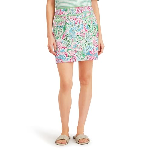Stella Parker Women's Skort – Button Front, Pockets, Built-in Shorts – Golf, Te…