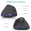 ECHTPower-Vertical-Ergonomic-Mouse-WirelessRechargeable-Optical-USB-Mouse-for-LaptopDesktopPCMacbook-with-100016002400-DPI6-Buttons ECHTPower Vertical Ergonomic Mouse Wireless,Rechargeable Optical USB Mouse for Laptop/Desktop/PC/Macbook with 1000/1600…