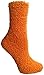 Yacht & Smith 12 Pairs Women Fuzzy Socks Crew Socks, Warm Butter Soft (Solid Assorted 12 Pack)