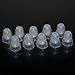5 Pairs Multi Size Replacement Earbud Ear Tips Eartips for All Models of Klipsch Headphones (Dual Flange Shape Small)