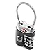 4014648 Lewis N Clark Travel Sentry Cable Lock 2 Pack black