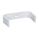 Amerimax 1 in. H x 4 in. W x 3 in. L White Vinyl