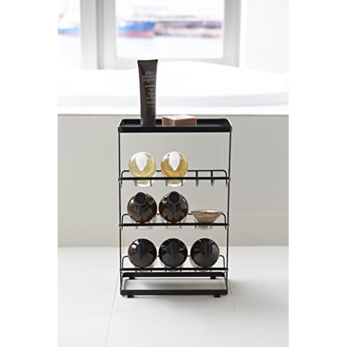 Yamazaki Home 2910 Tower Free Standing Shower Caddy Black