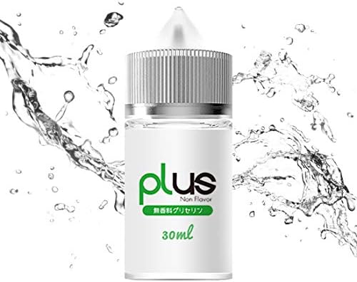 Amazon Plus Plus 30ml 無香料 グリセリン ニコチン無し 国産リキッド プルームテックカートリッジ再生可能リキッド 無香料 グリセリン 30ml Fleur 電子たばこ用リキッド