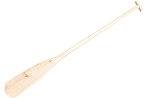 YueShengYCHUANG Wooden Canoe Paddle, Dragon Boat Paddle, Handmade, Sturdy, Unfinished Craft, Lightweight Ornament, Wooden Oar
