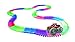 Mindscope Neon Glow in the Dark Twister Tracks Trax FLIP TRUCKS Flexible Assembly Track System w/12 feet of Track