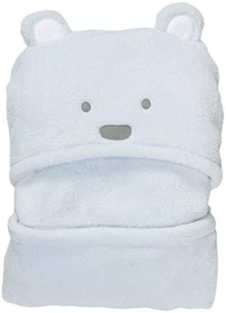 Baby Blanket Baby Sleeping Bag Newborn - Baby Bear Fleece Wrap - Extremely Soft and Fluffy - Baby Bear Fleece Wrap (Blue)