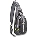 WildX Sling Bag Chest Pack Casual Cross Body Bag with Adjustable Shoulder Strap for Men & Women