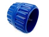 TIPU 1-3/8" Inner-Outer Reamer, 3/16" to 1-3/8" PVC Pipe Reamer, Burr Remover for PVC Tubing, Tubing Chamfer Tool, PVC Pipe Deburring Tool, Blue