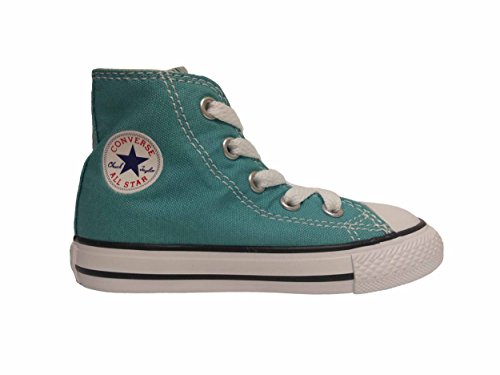 Converse Infant Chuck Taylor All Star Seasonal Hi Fashion Sneaker Shoe - Aegean Aqua - Boys - 10