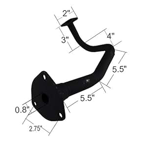 Amazon.com: Gas Scooter Moped Muffler Exhaust Pipe for ... 139qmb wiring diagram 