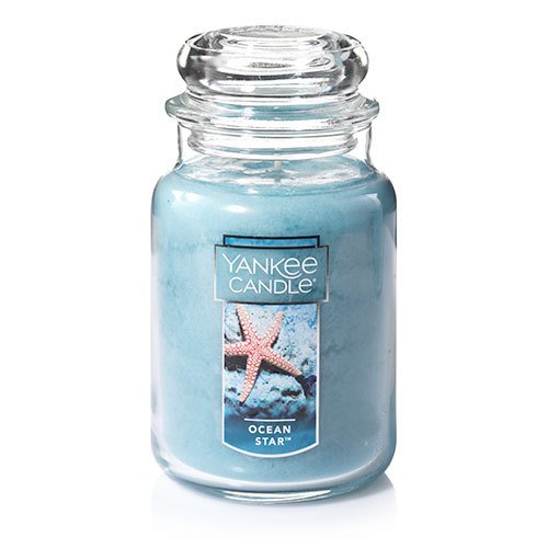 Yankee candle large jar candle, ocean star
