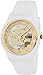 Swatch SUOZ148 sunray glam white rubber strap unisex watch NEW