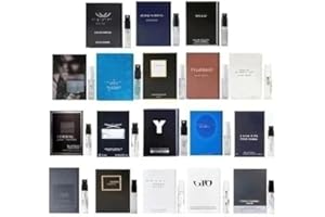 Vrears Men's Cologne Sampler Set Designer Brand Fragrance Travel Perfumes Explore High-end Scents (18PCS)